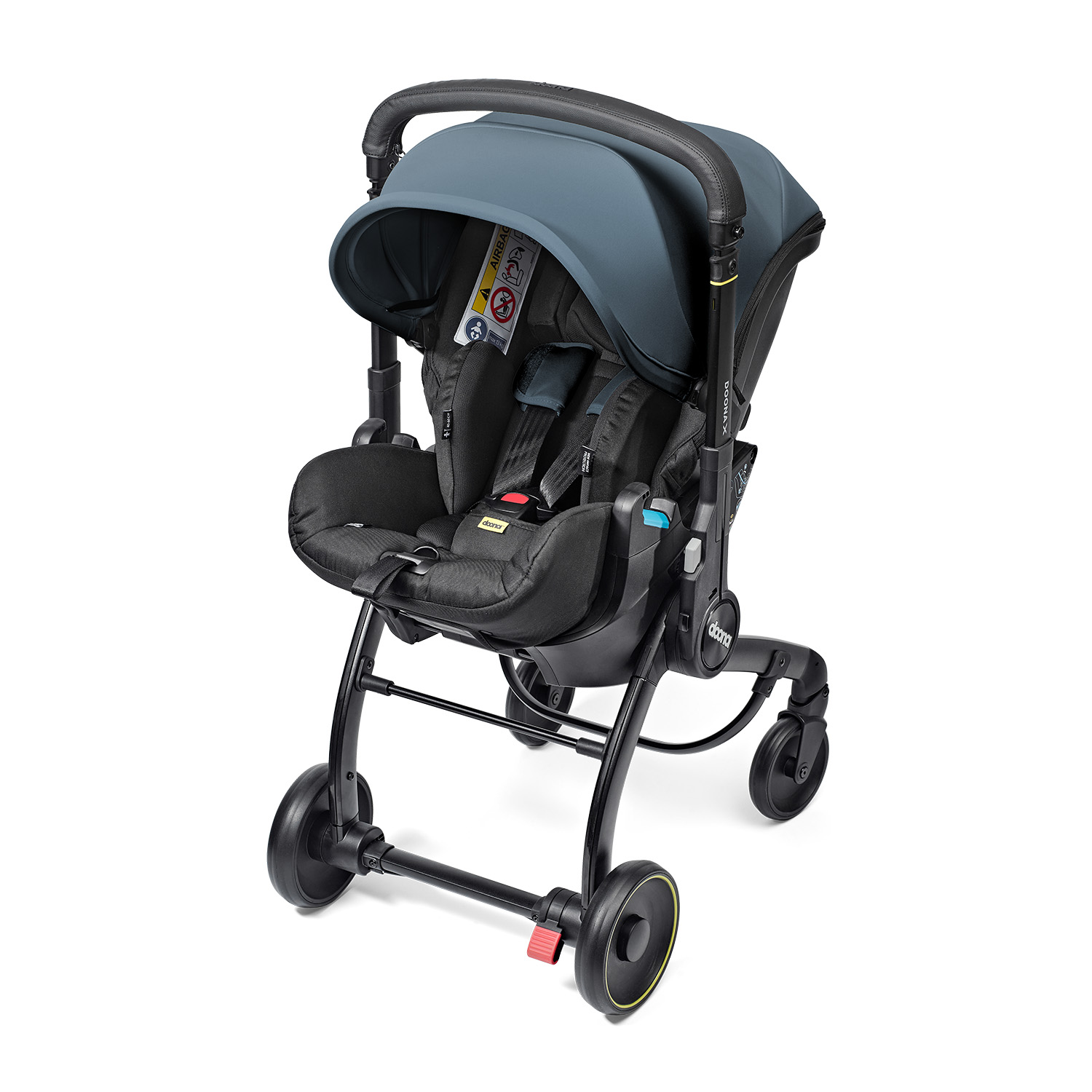 Автокресло Doona X Ocean Blue Isofix 0 (0 -13 кг) - фото 26