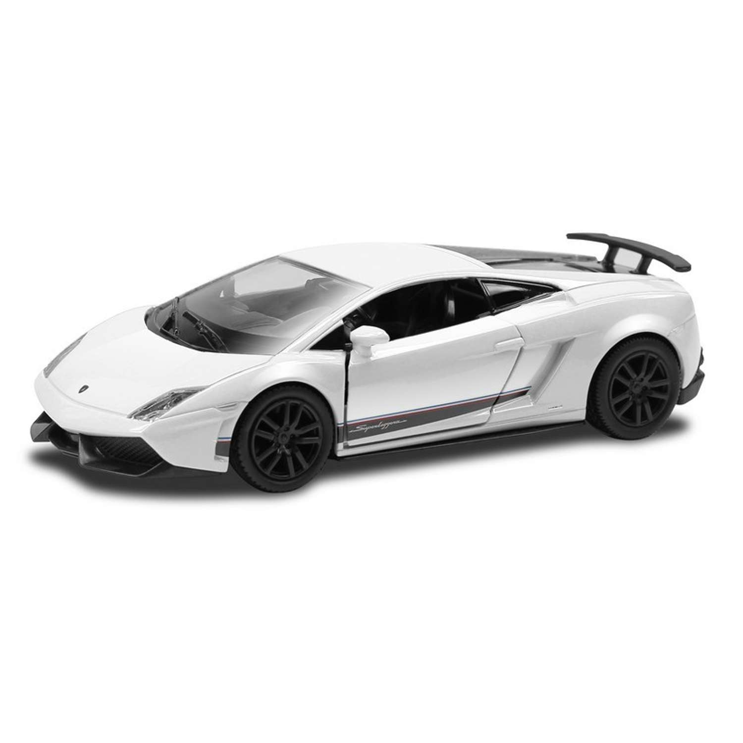 Машина Mobicaro 1:32 Lamborghini Gallardo Белая 544998 - фото 1