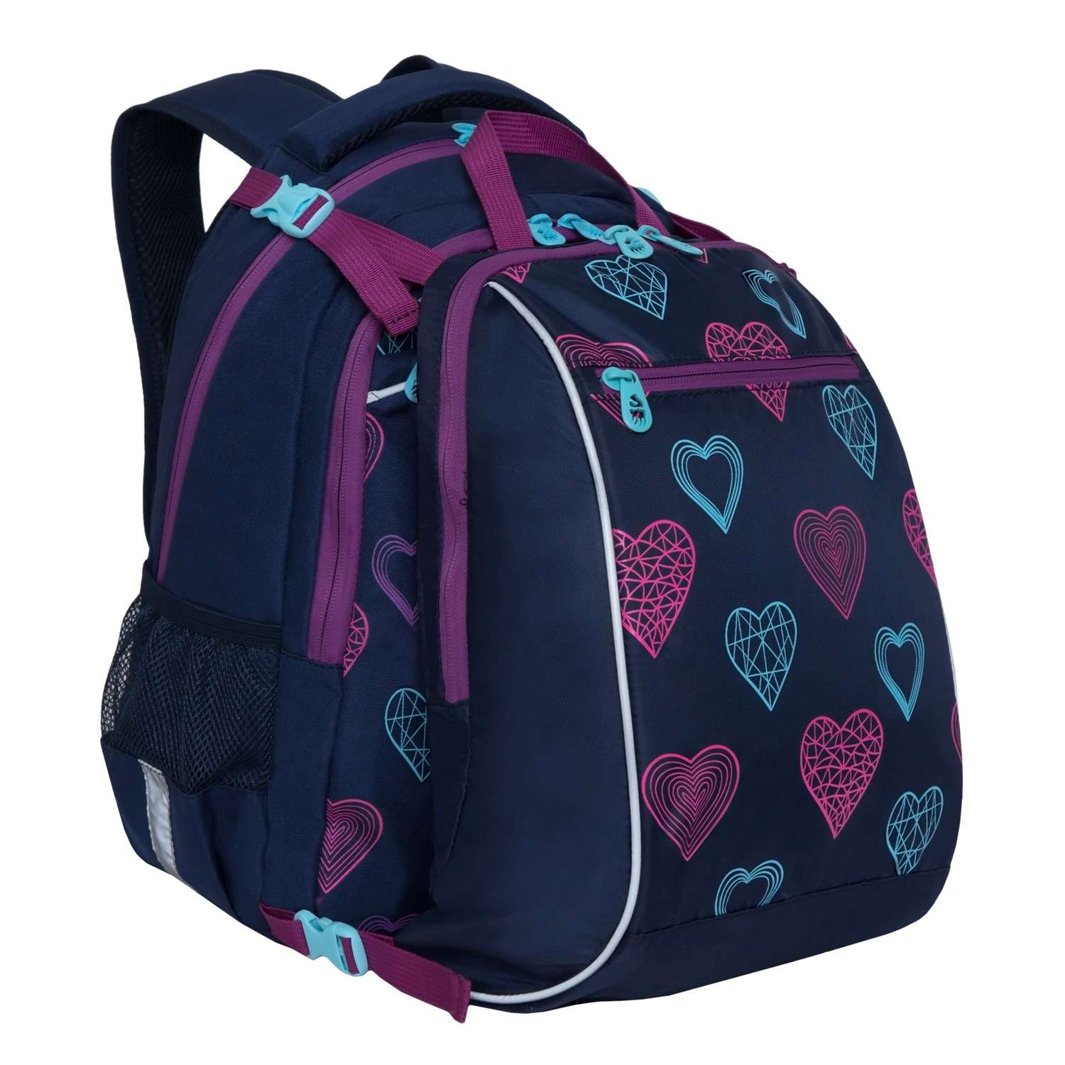 Рюкзак школьный Grizzly с мешком RG-064-11/1 - фото 1