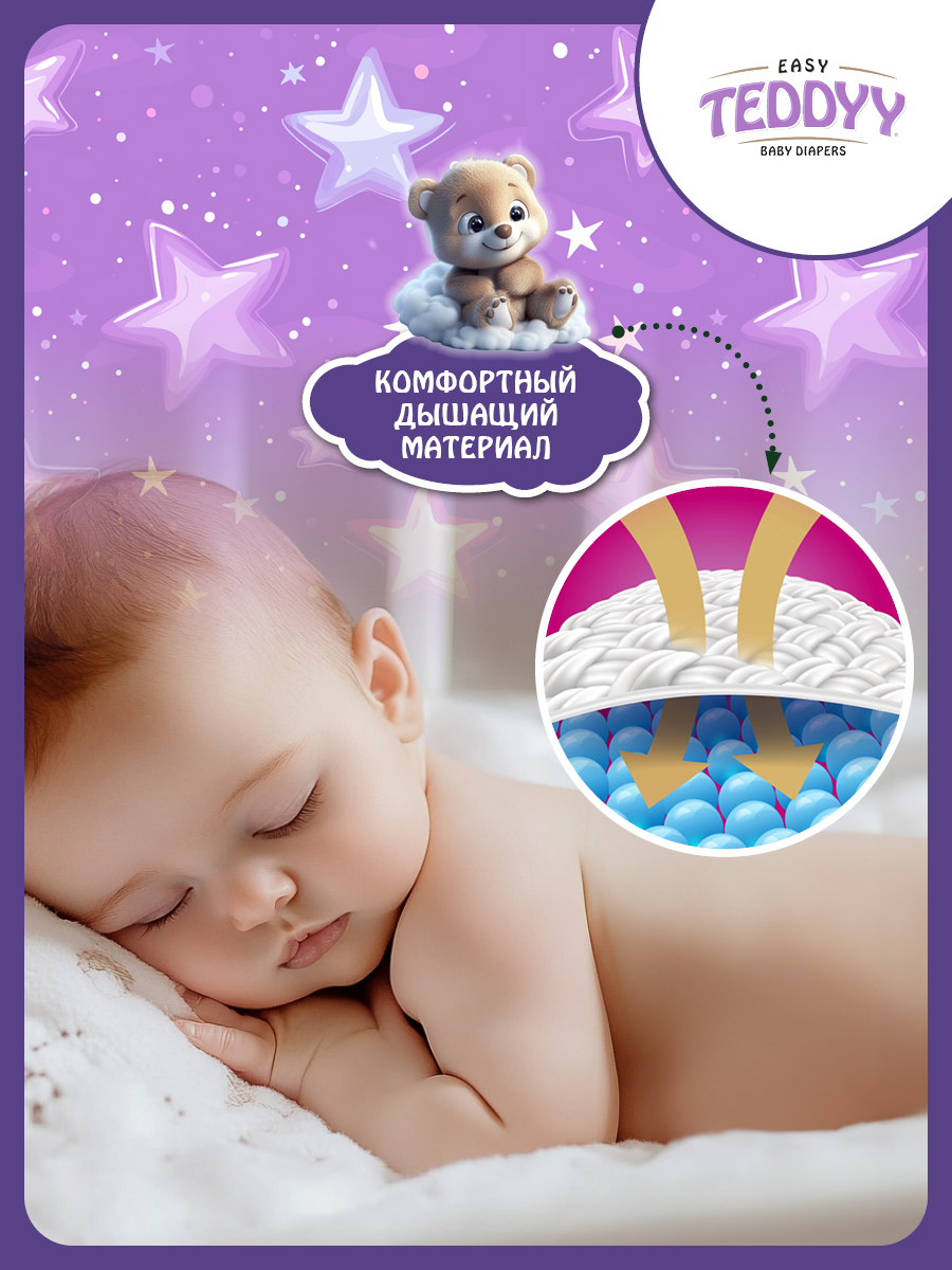 Подгузники Teddy Baby Easy - фото 5