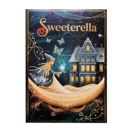 Адвент календарь Sweeterella новогодний подарок шоколадные конфеты с начинкой 165 г