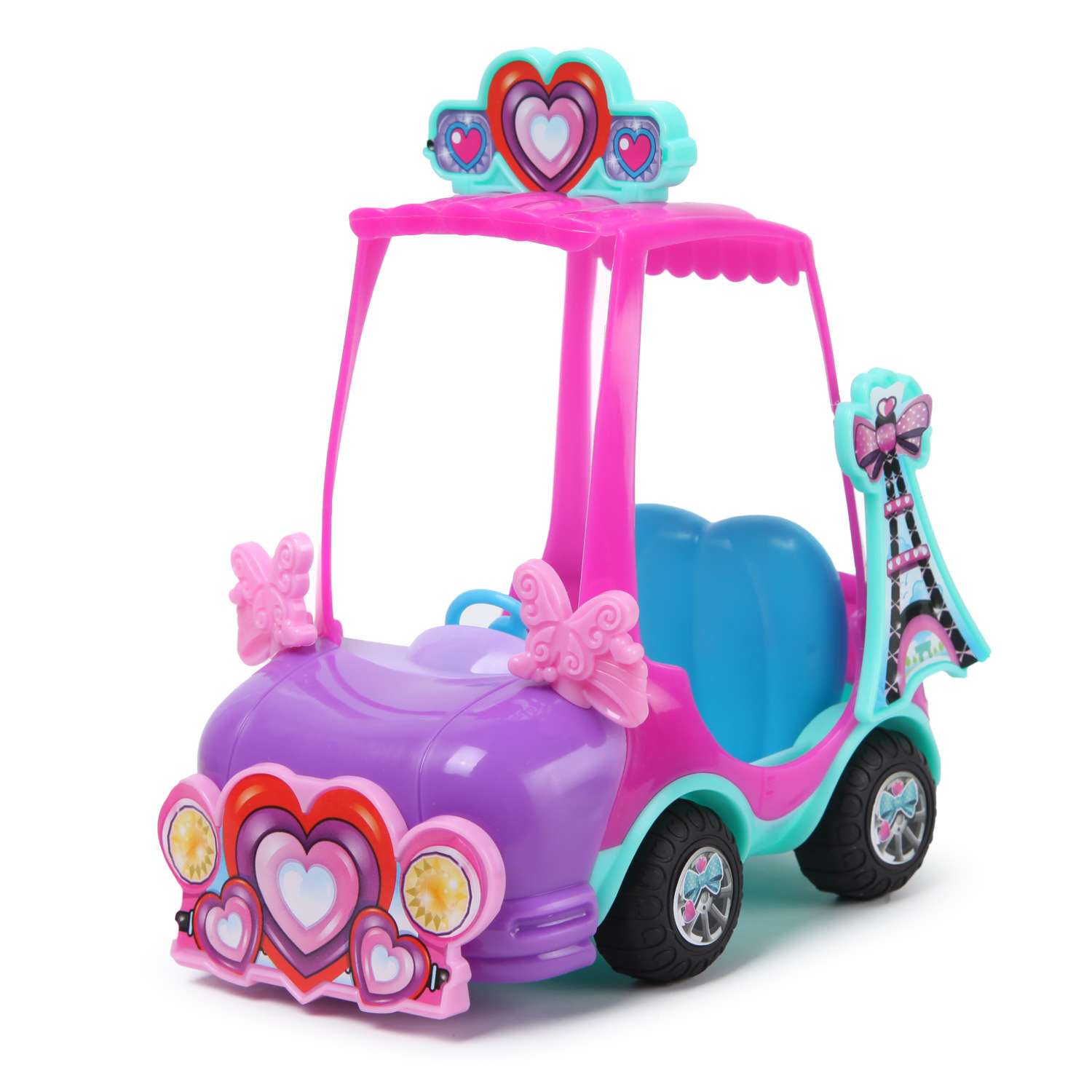 Автомобиль Zuru Sparkle Girlz для мини-куклы сиреневый 75228.0 - фото 1