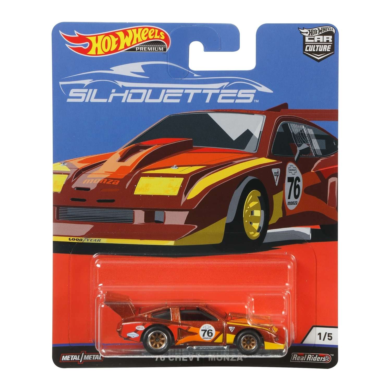 Машинка Hot Wheels Car Culture 1:64 Шевроле Монза FYN69 FPY86 - фото 2