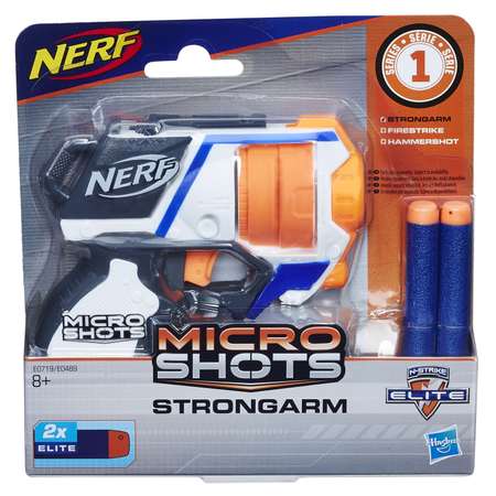 Игрушка Nerf Микрошоты класcические Стронгарм E0719EU4