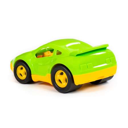 Машинка для малышей Полесье гоночная Вираж зеленая