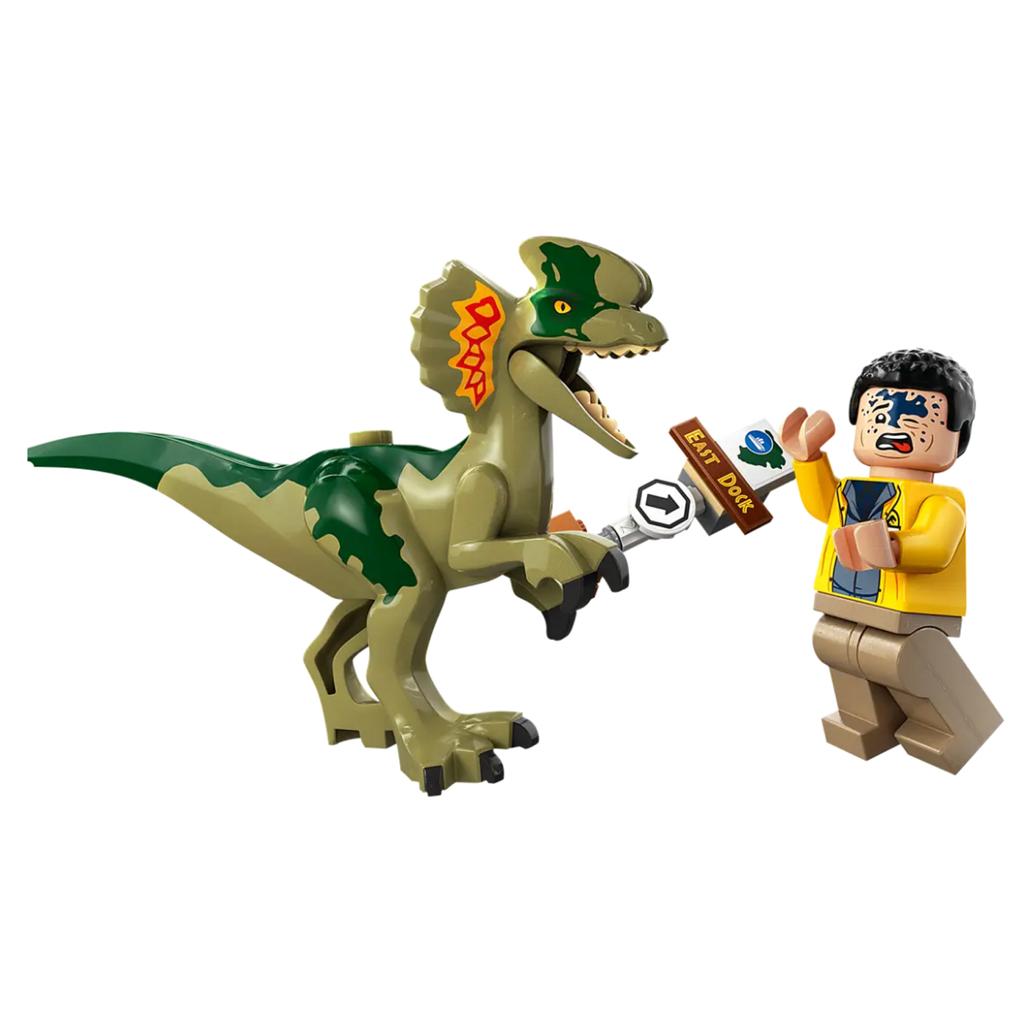 Конструктор детский LEGO Jurassic World Засада Дилофозавра 76958 - фото 3