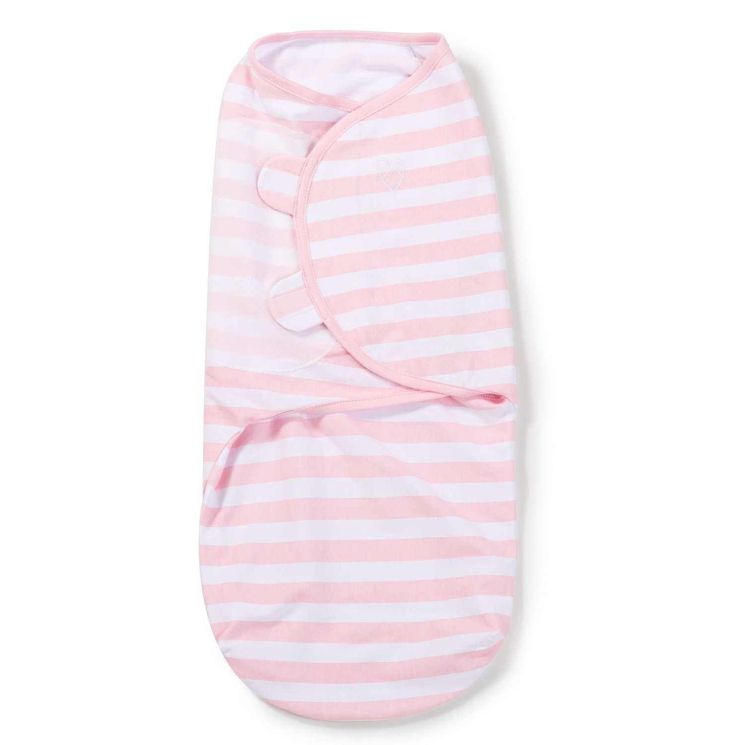 Конверт Summer Infant Swaddle Белый в розовую полоску 55876 - фото 1
