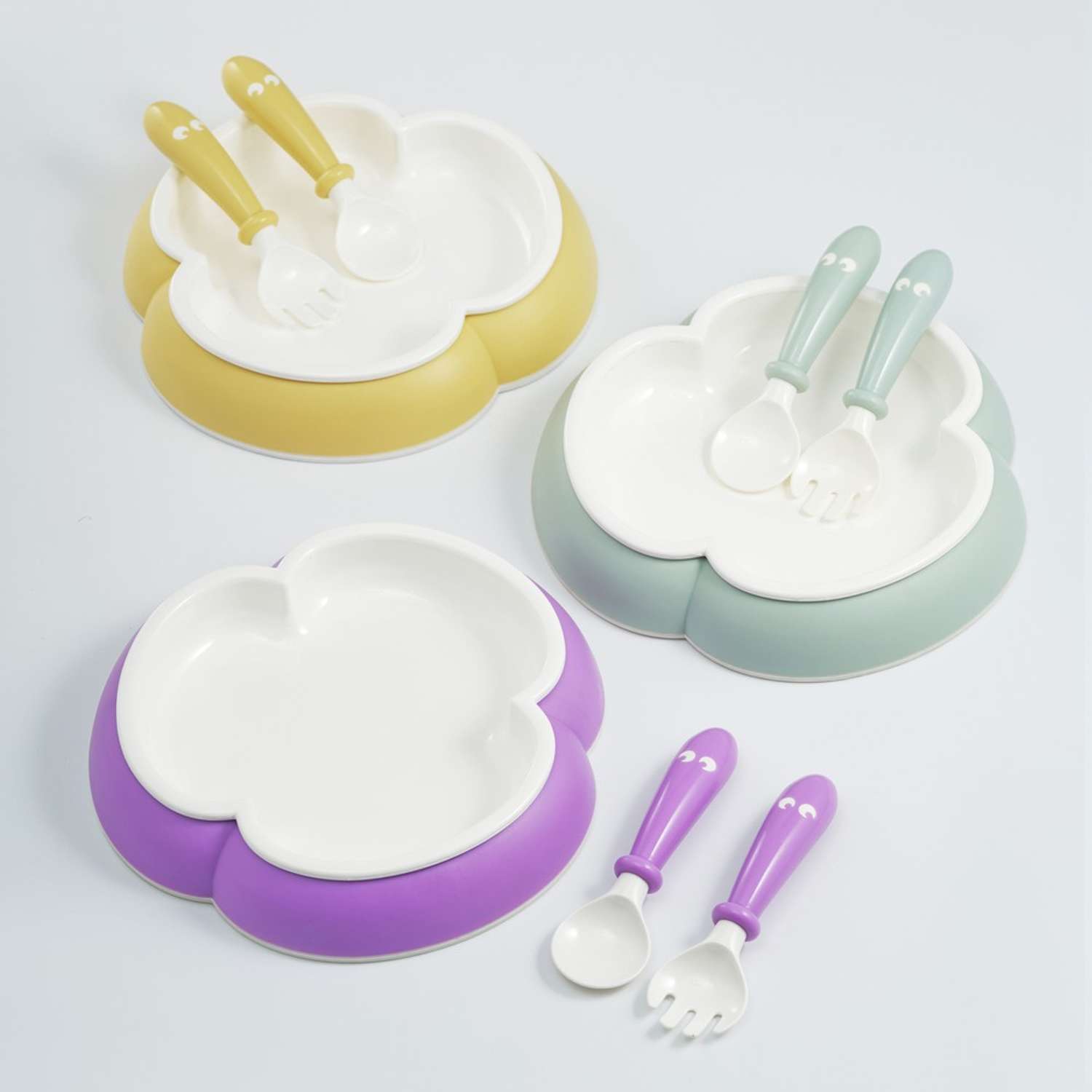 Набор посуды BabyRox лиловый - фото 6