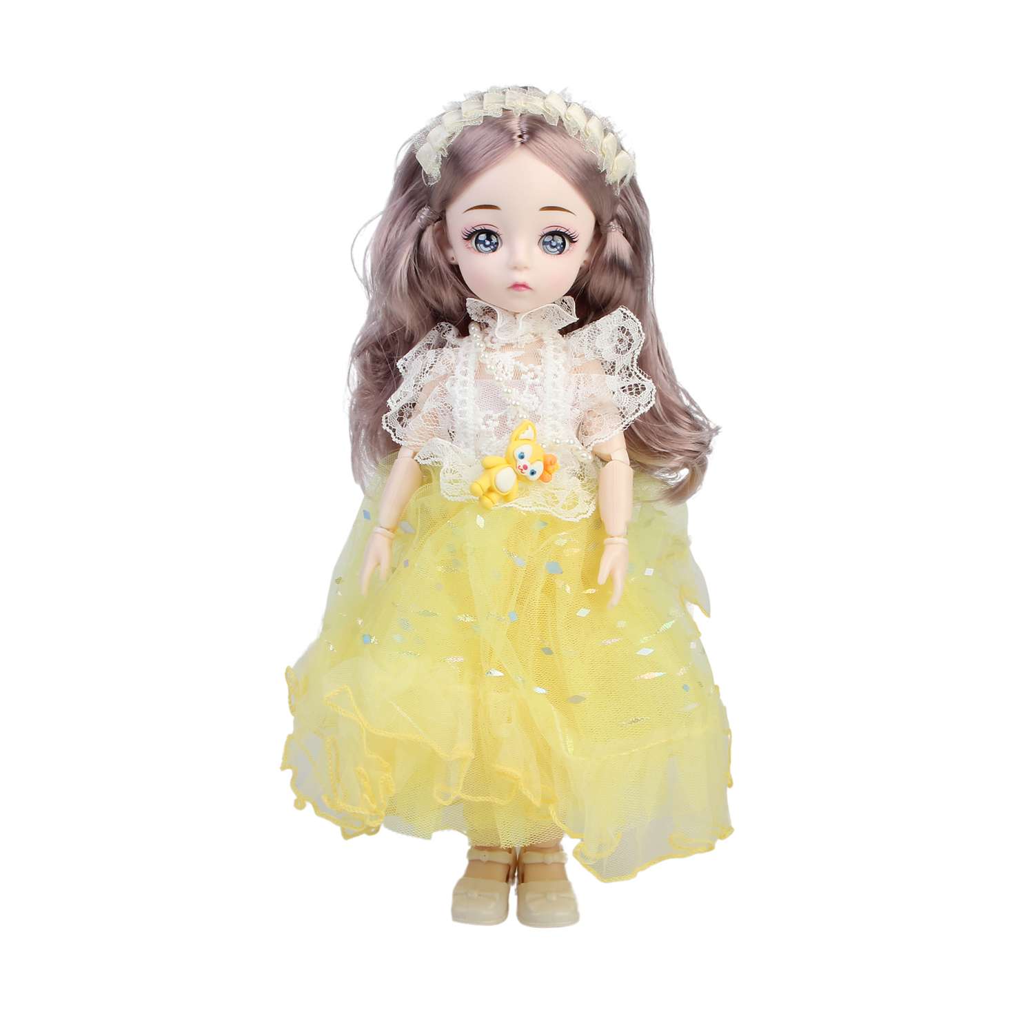 Кукла шарнирная Little Mania Мария 30 см ZW826-YE - фото 1