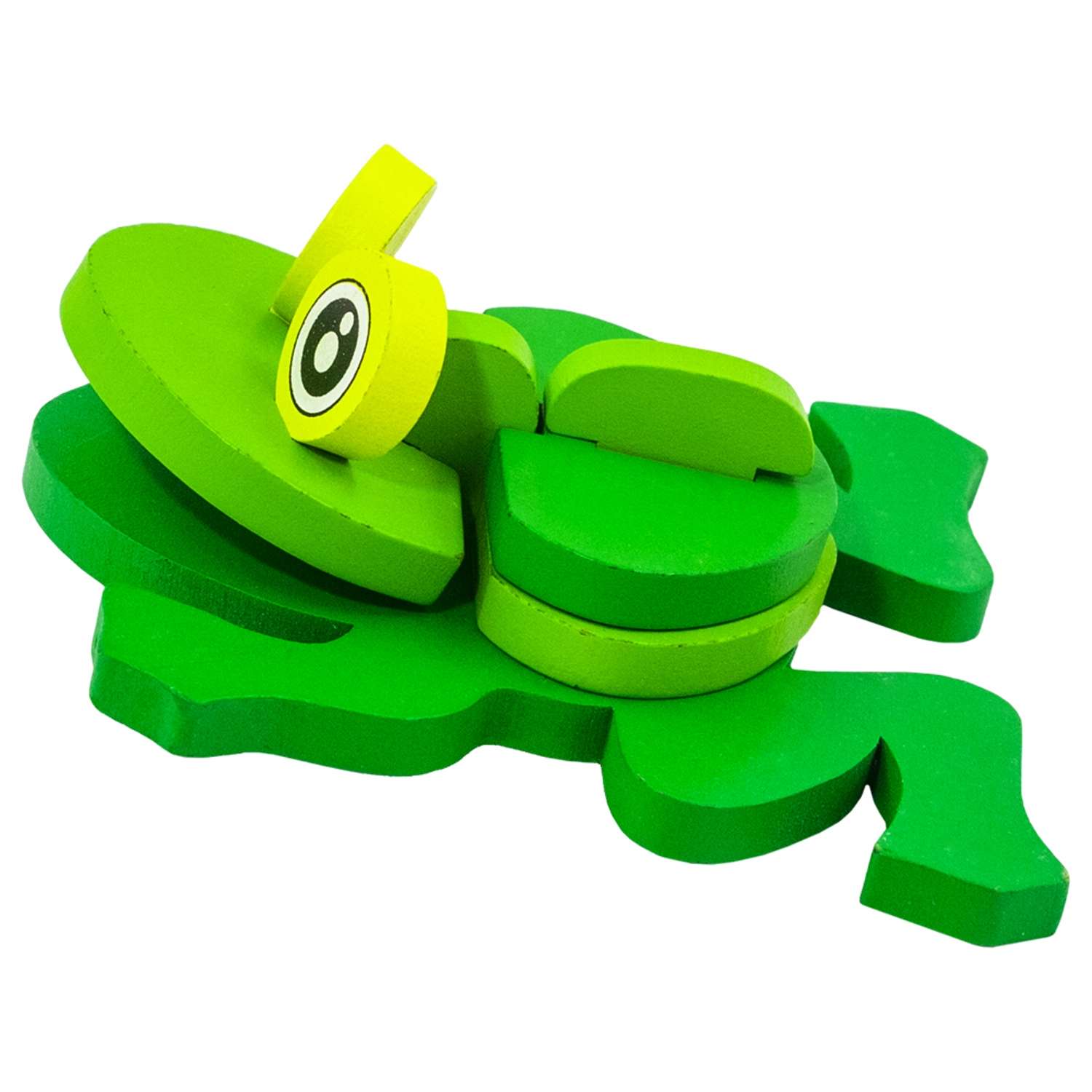 Пазл 3D Alatoys Лягушка объемная - фото 11