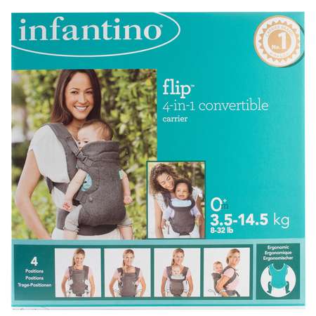 Рюкзак-кенгуру INFANTINO 4в1 для переноски малыша 005204