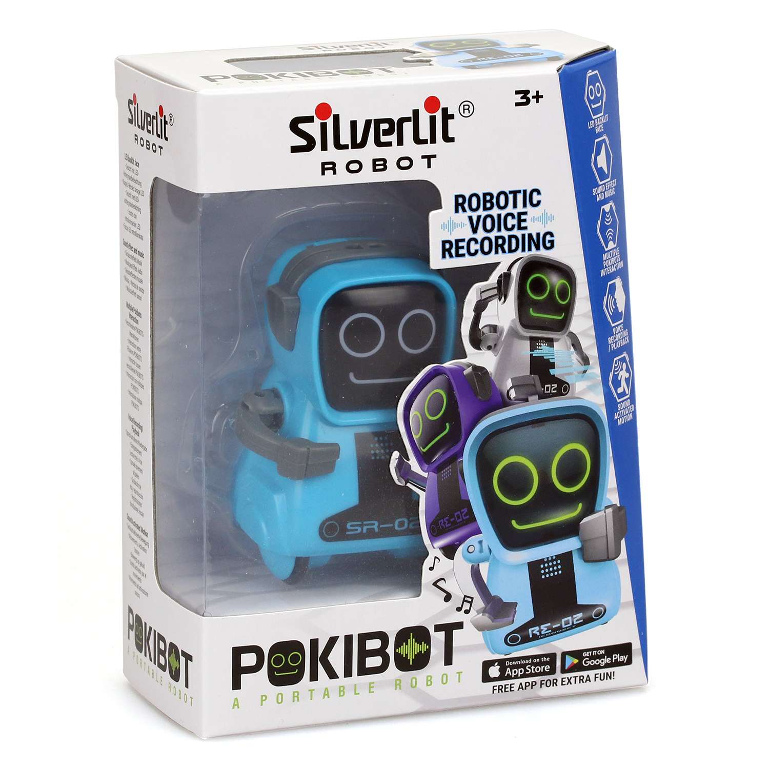 Робот Silverlit  Покибот синий - фото 4