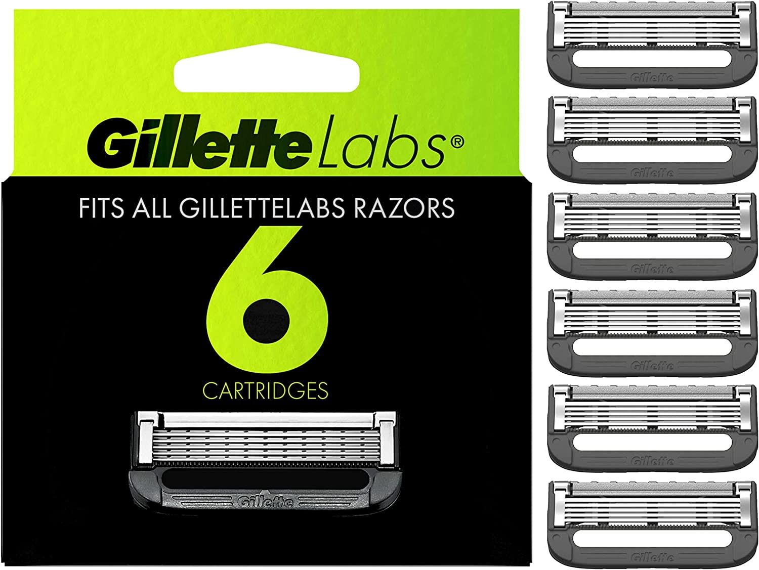 Сменные кассеты GILLETTE Labs-6 - фото 1