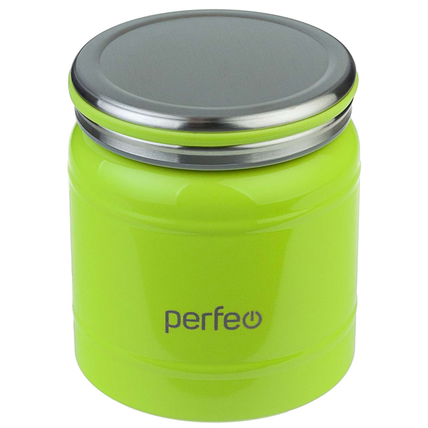 Термос Perfeo для еды с широким горлом 300 мл зеленый - фото 1