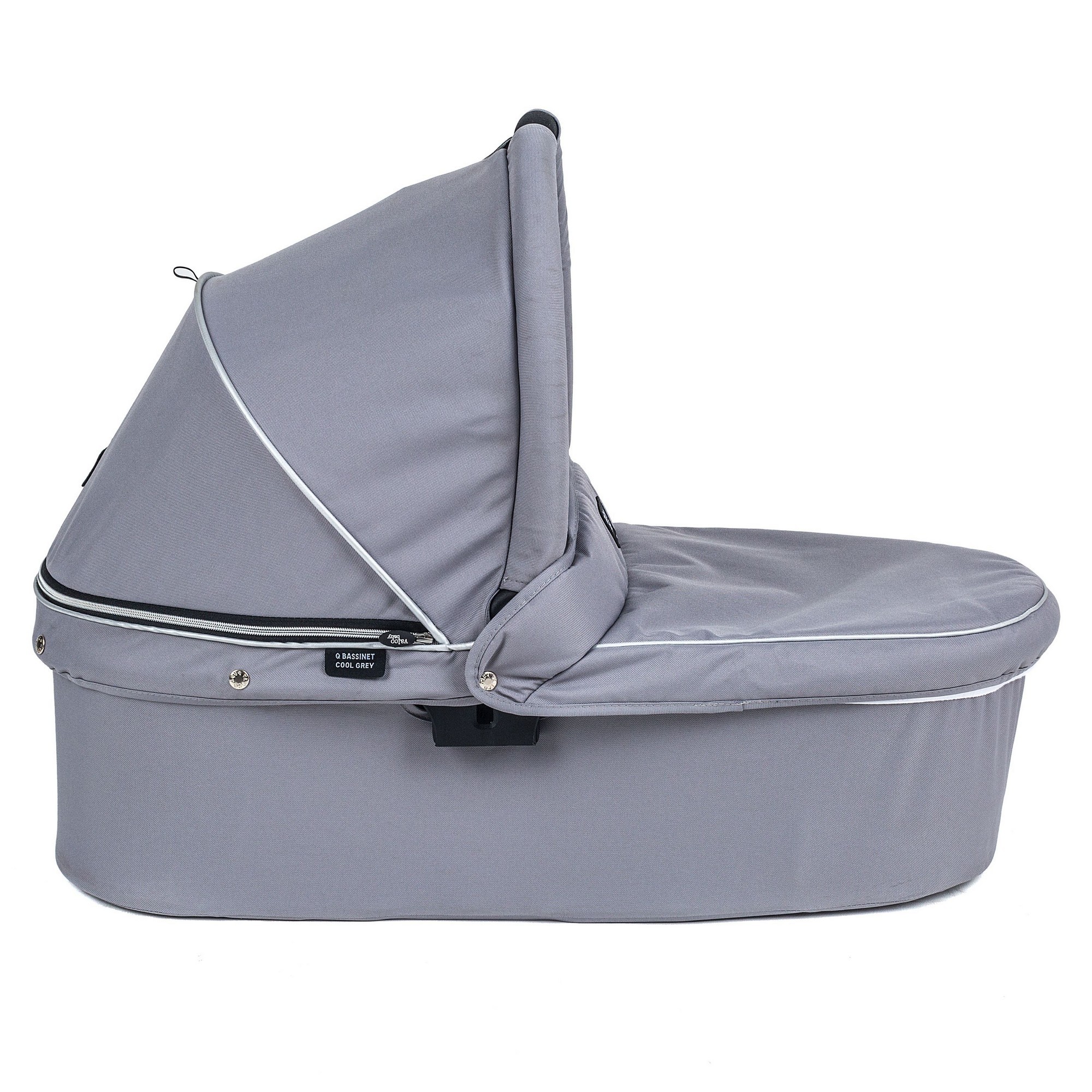 Люлька Valco baby Q Bassinet для Trimod X Snap 4 Ultra Quad X/Cool Grey 9958 - фото 2