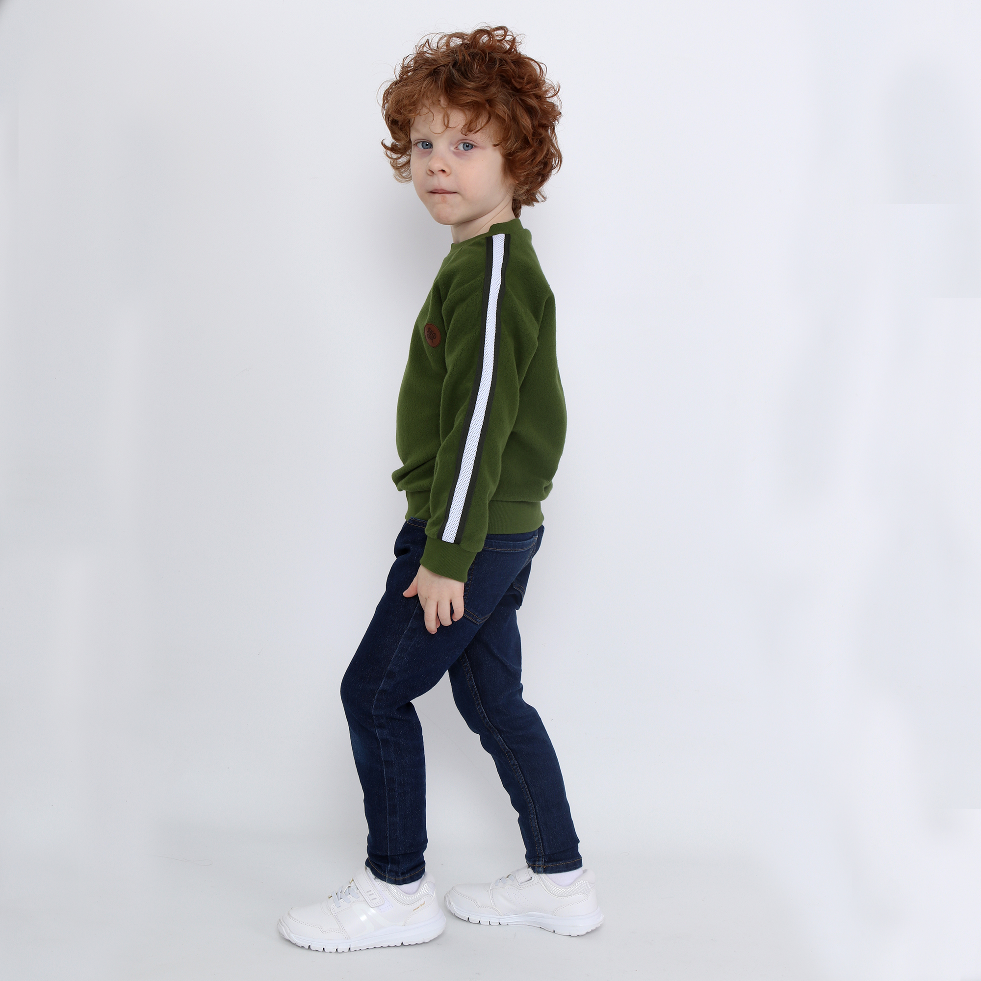 Свитер W.sharvel SWKID76-green - фото 2