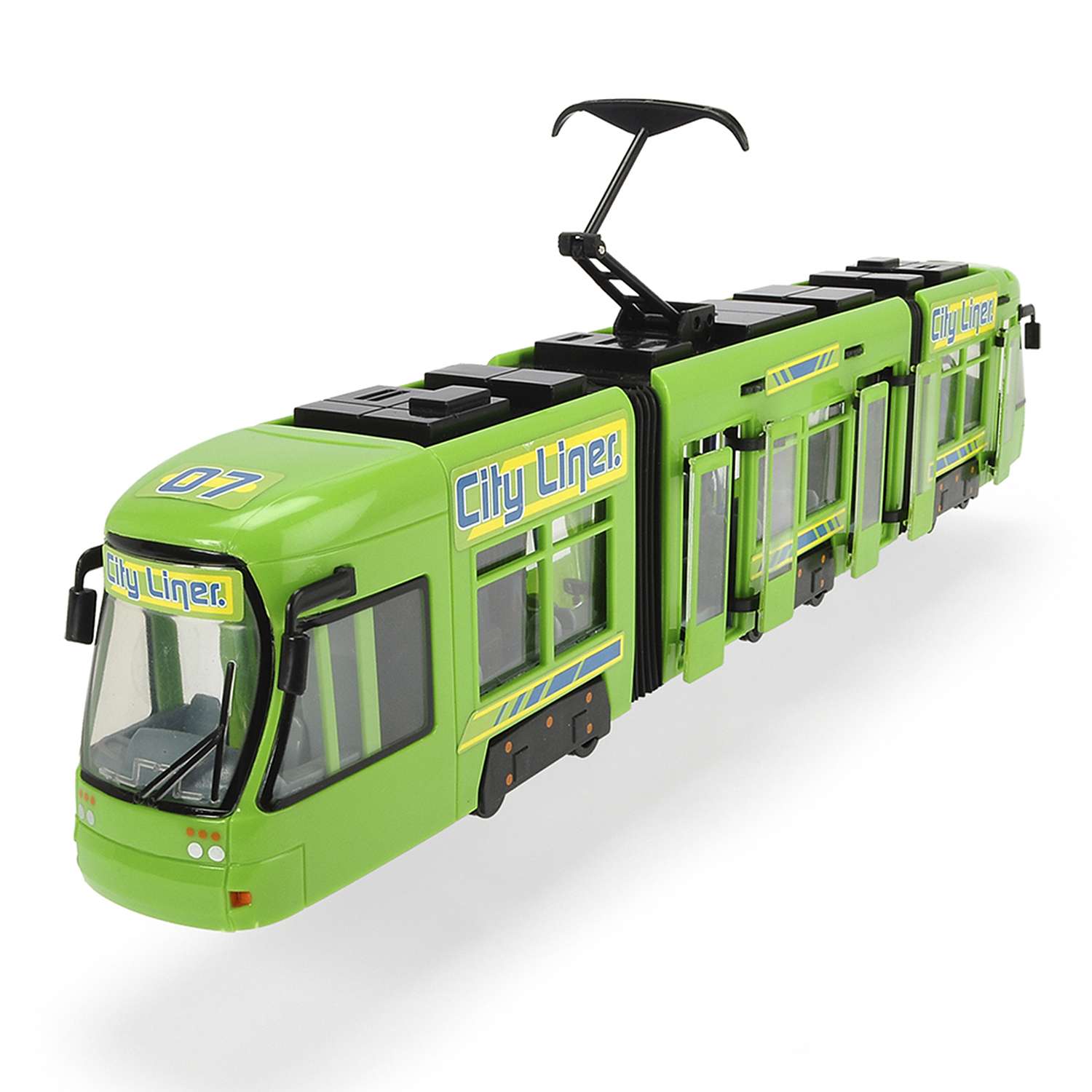 Трамвай Dickie Городской 46см зеленый 3749005-1 3749005-1 - фото 1