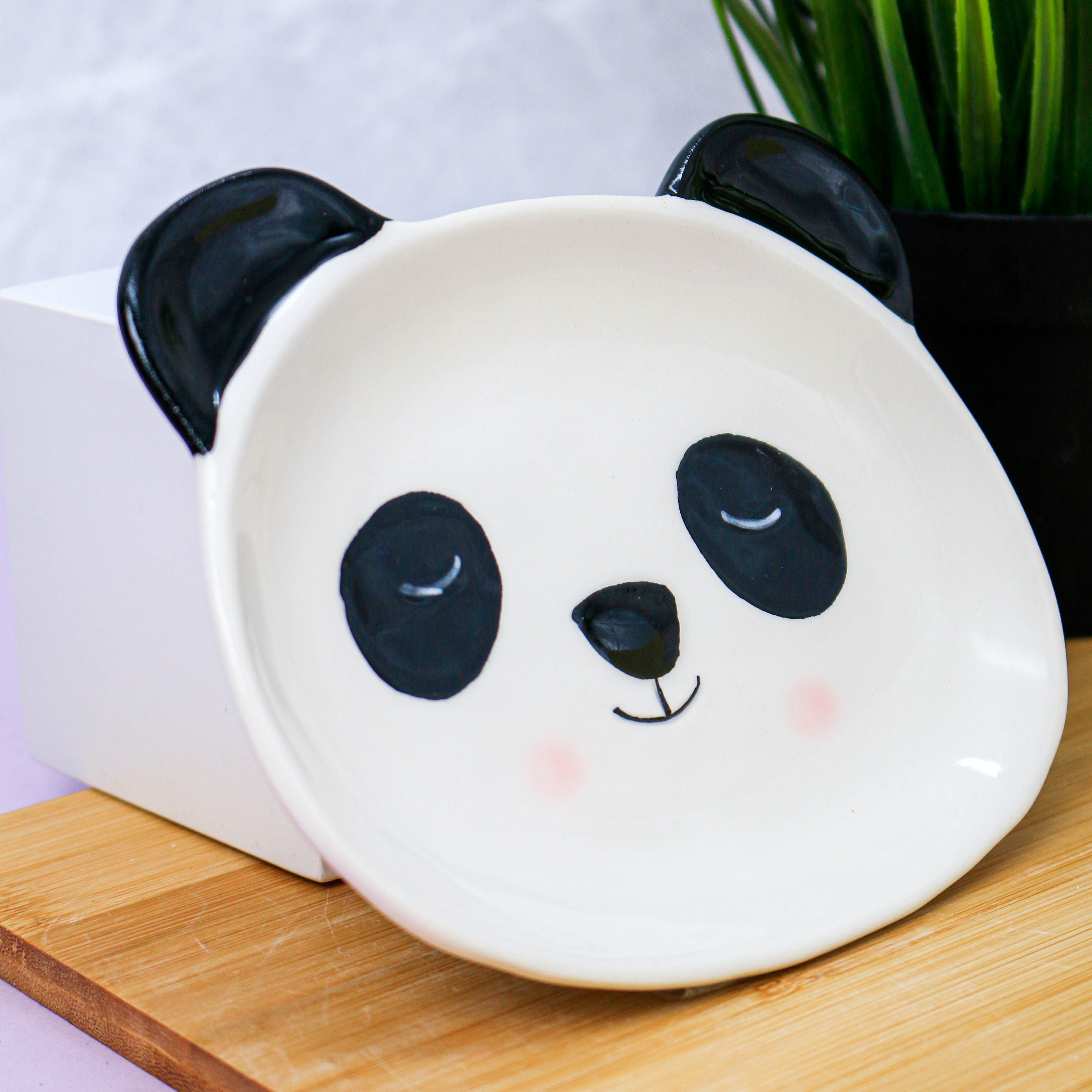 Тарелка керамическая iLikeGift Panda plate - фото 3