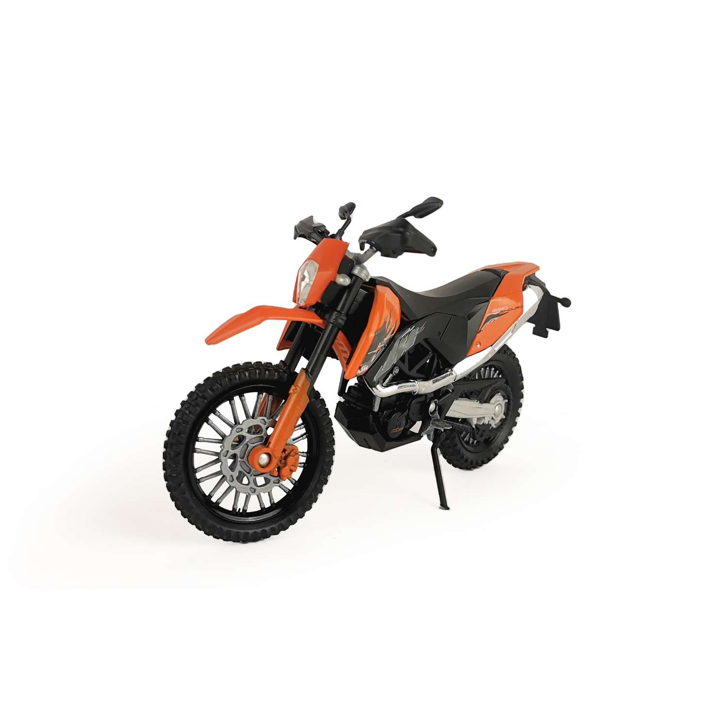 Мотоцикл WELLY 1:18 KTM 690 Enduro R оранжевый 12816PW - фото 6