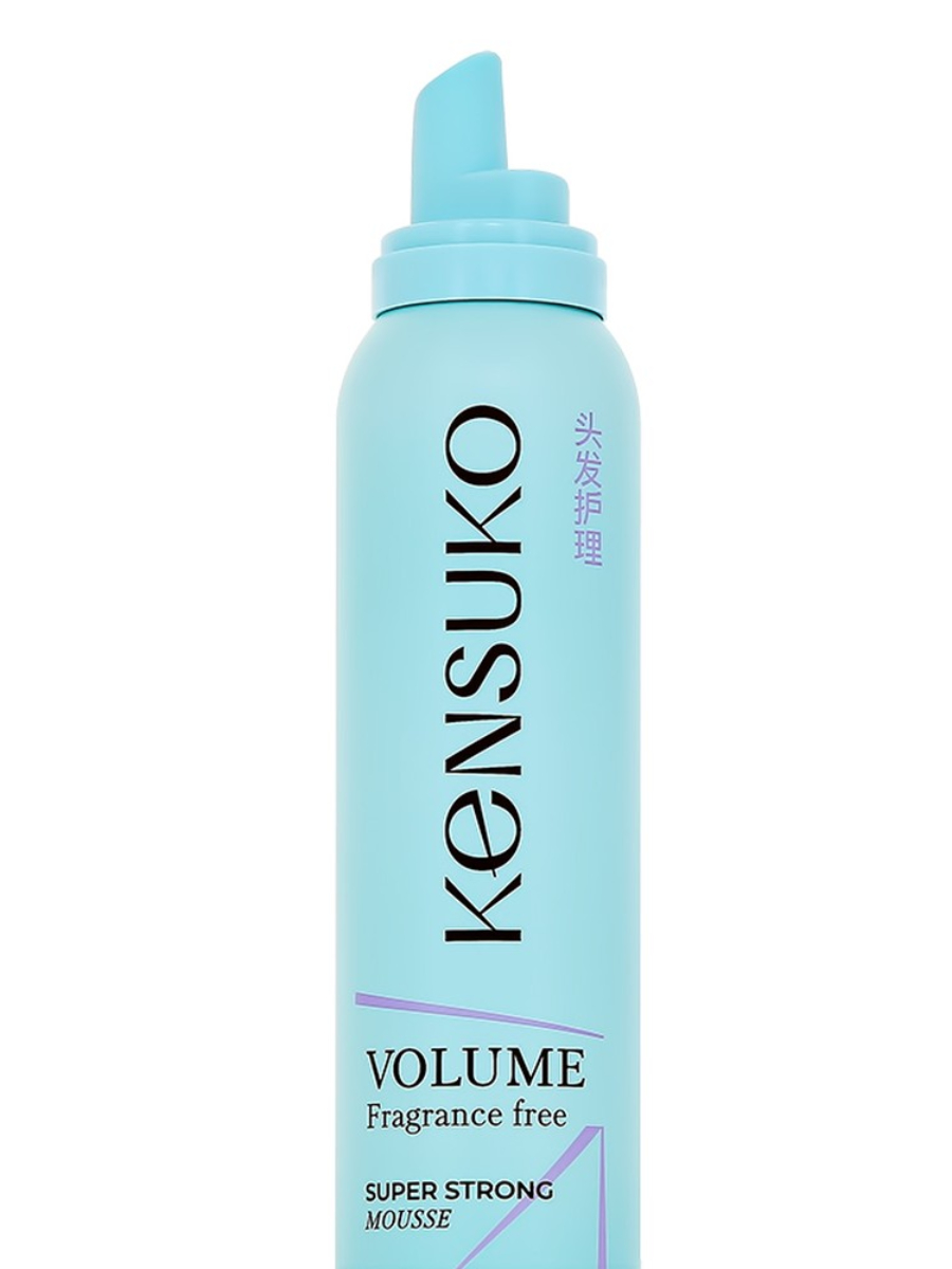 Мусс для волос KENSUKO Сверхсильная фиксация (без отдушки) 200 мл - фото 5