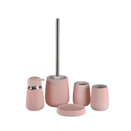 Подставка для зубных щеток Аквалиния Soft розовый B4333A-3P