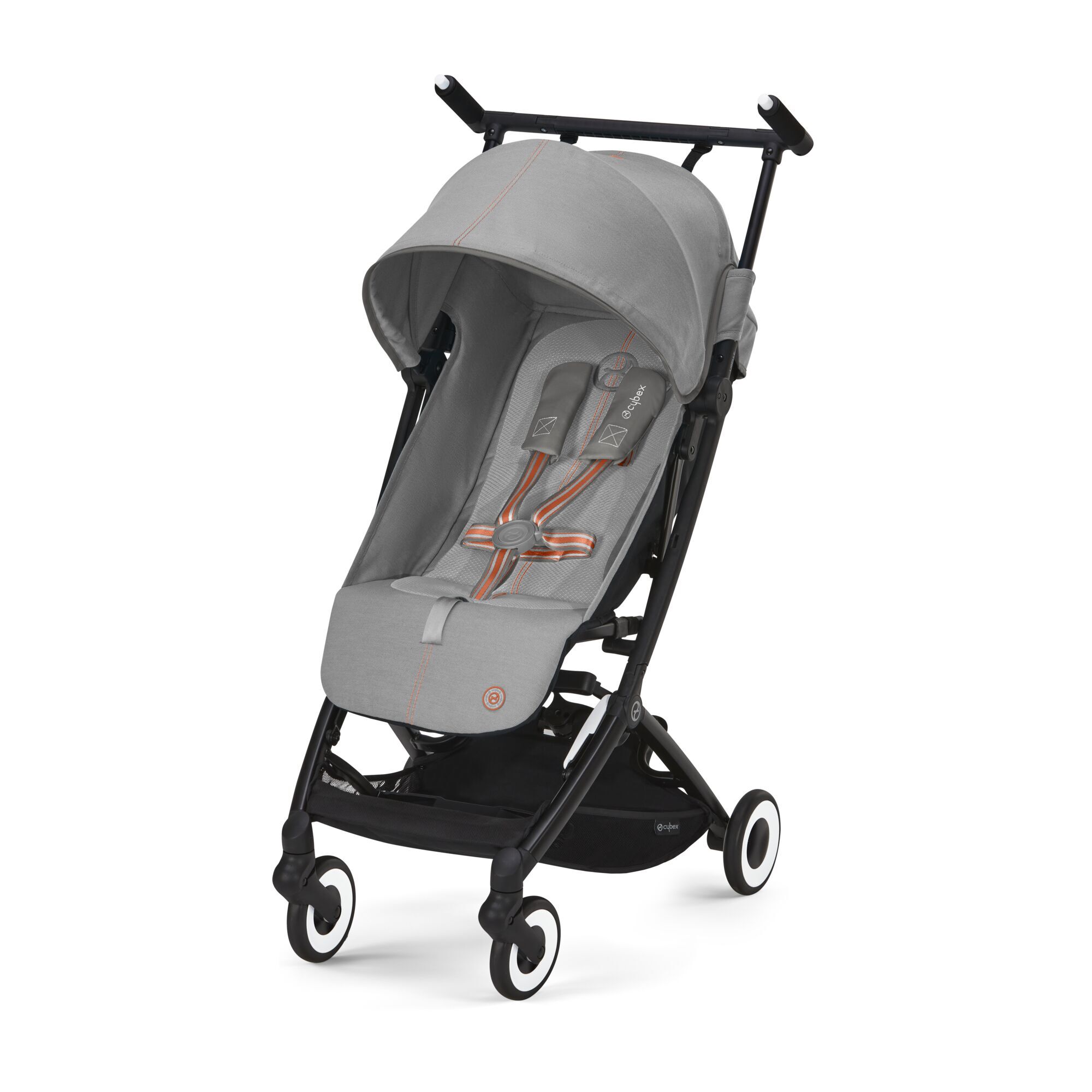 Коляска Cybex Libelle Lava Grey с дождевиком - фото 1