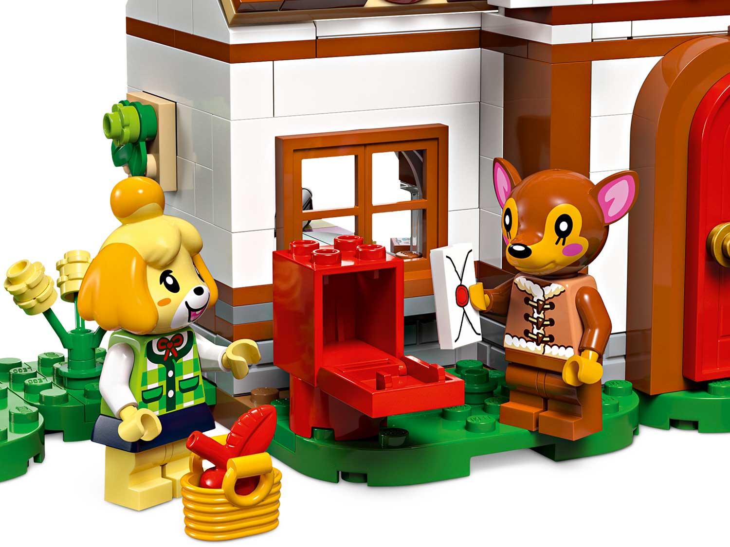 Конструктор LEGO Animal Crossing Посещение дома Изабель - фото 5