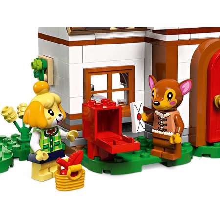 Конструктор LEGO Animal Crossing Посещение дома Изабель