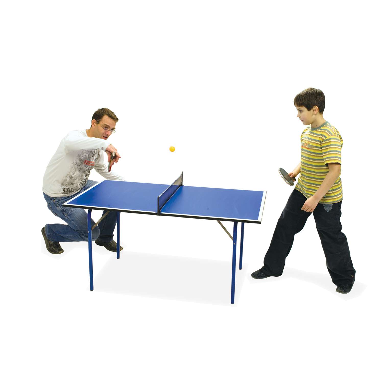 Теннисный стол Start Line Junior синий - фото 2