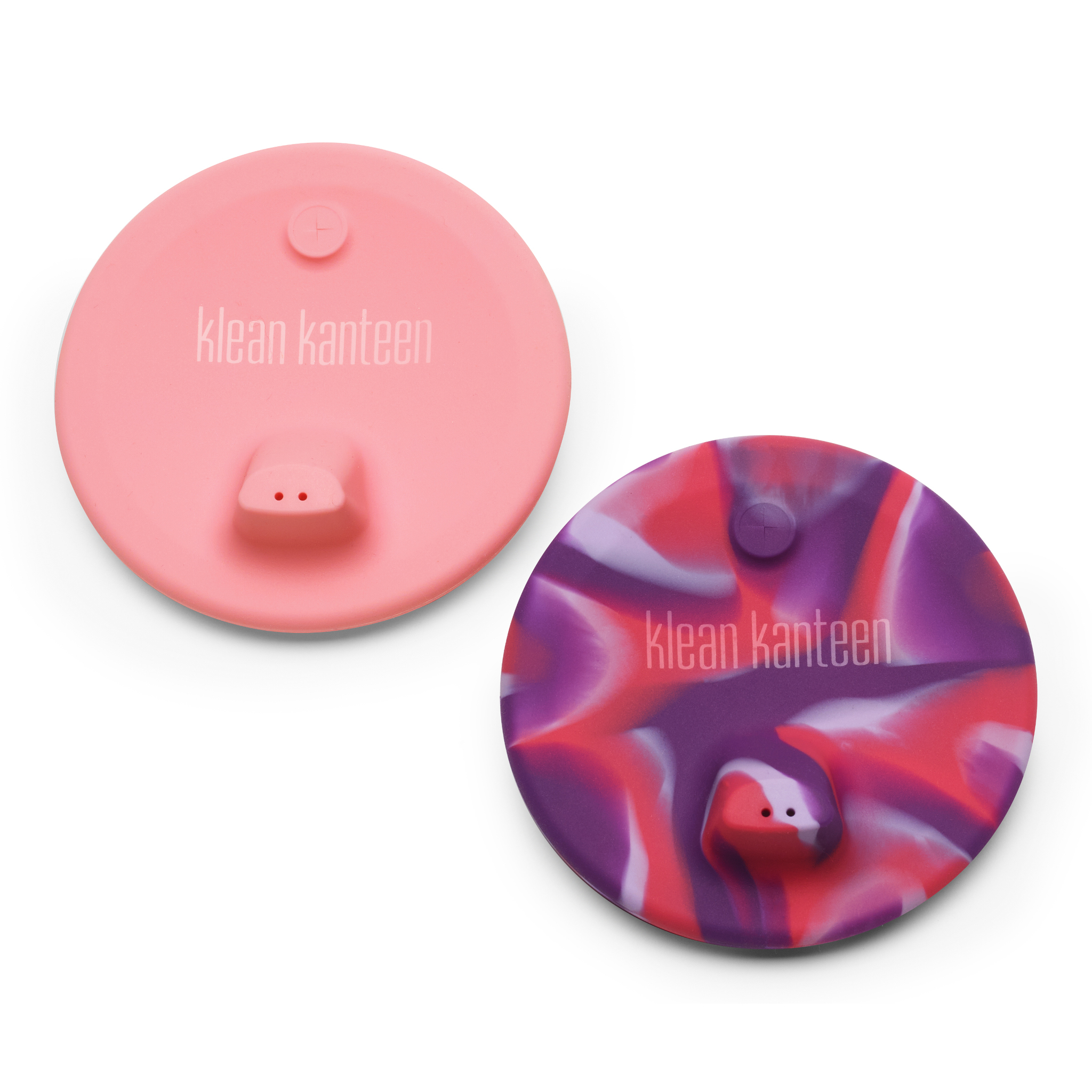 Крышка Klean Kanteen Kid Cup Sippy Lid Pink Tie Dye 2 шт - фото 1