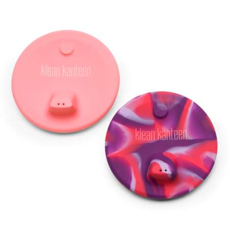 Крышка Klean Kanteen Kid Cup Sippy Lid Pink Tie Dye 2 шт