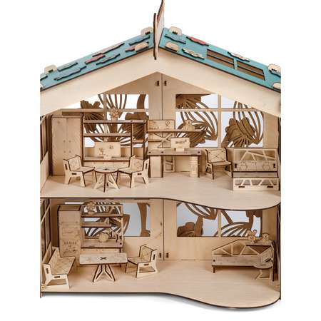 Кукольный домик Тутси Оранжерея с мебелью