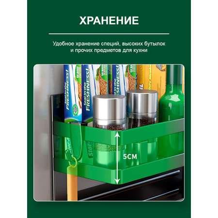 Магнитная полка на холодильник SOKOLTEC KY901BK