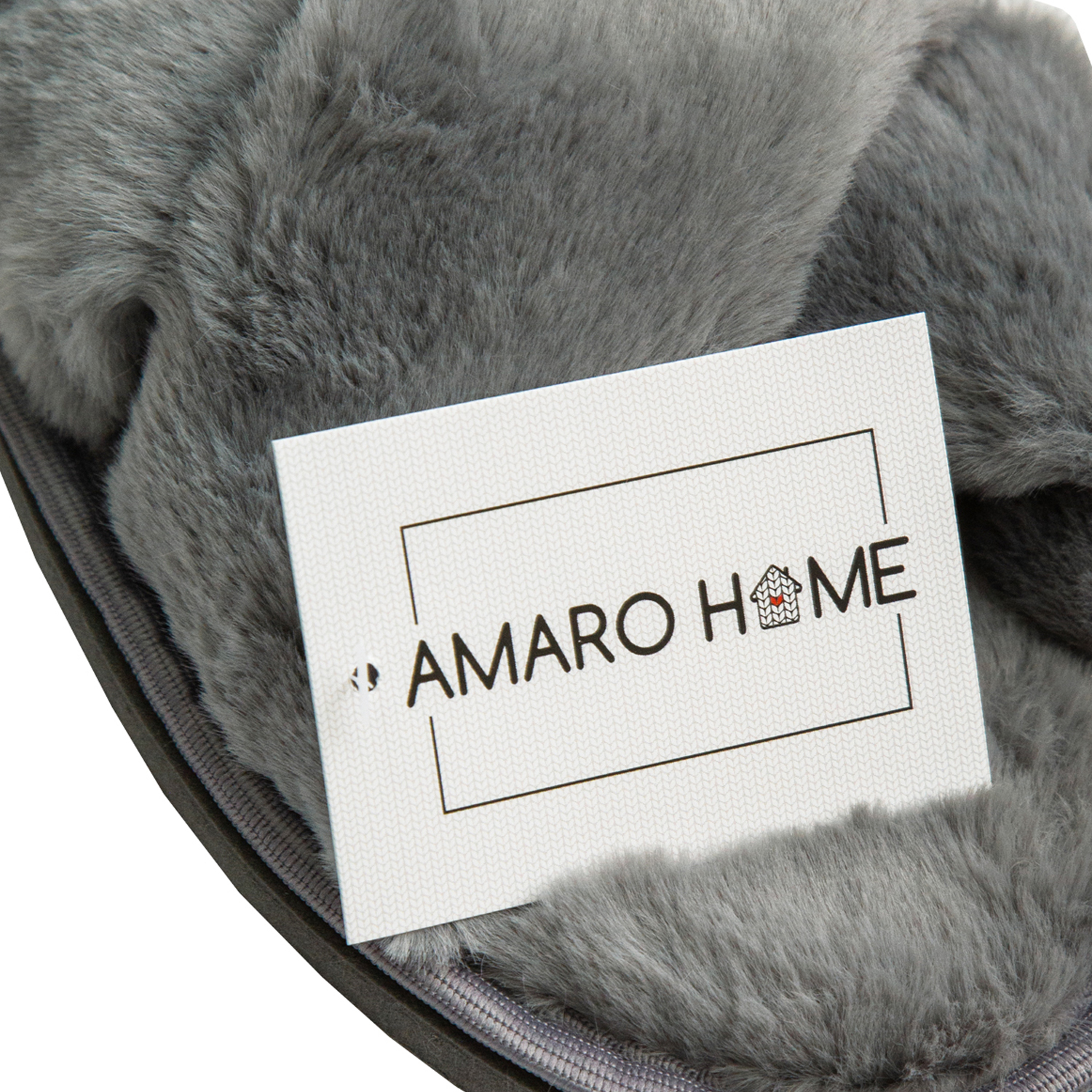 Тапочки AMARO HOME HOME-4005-Gr0 - фото 7