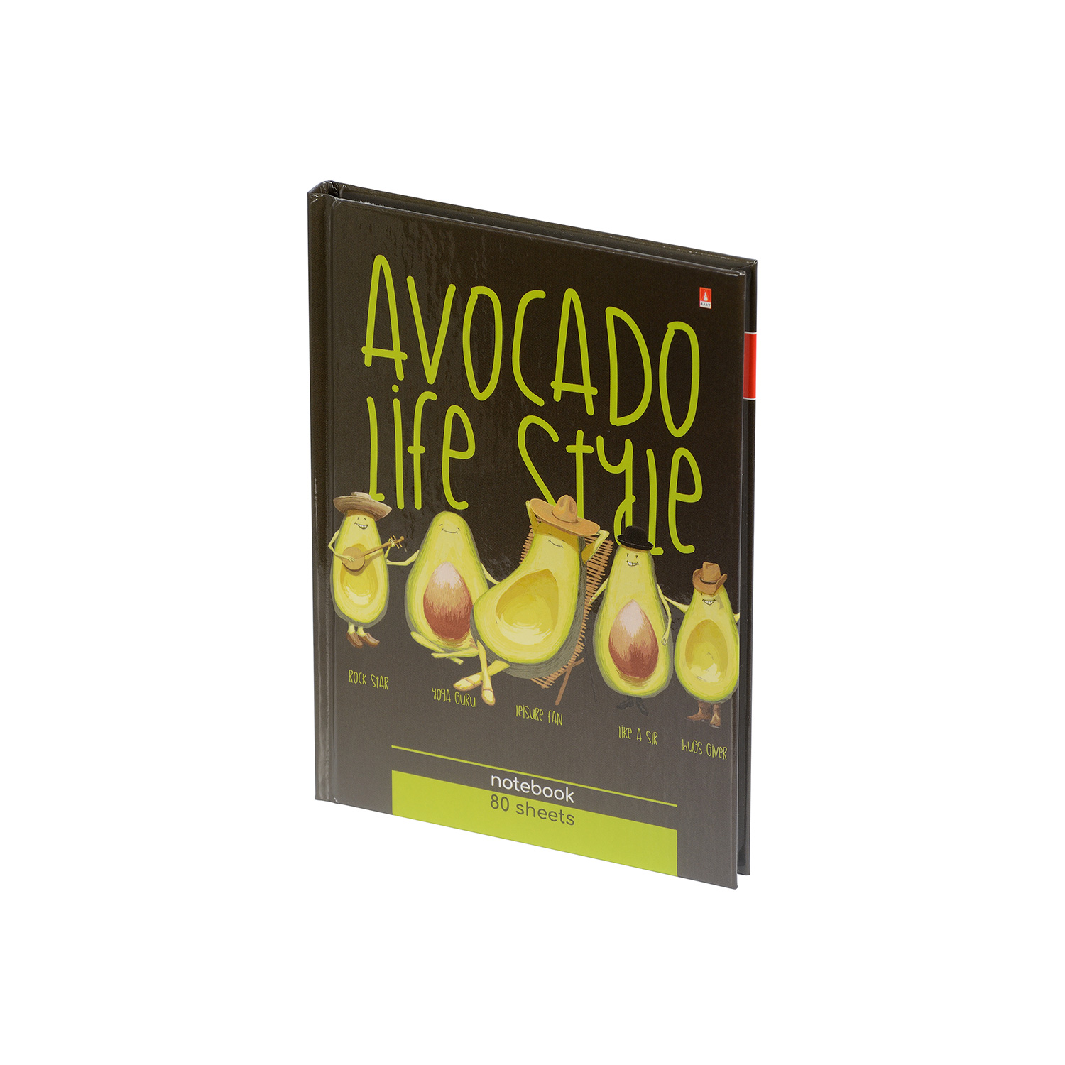 Блокнот АЛЬТ Avocado Style А6 110х145 мм клетка 80 листов - фото 1