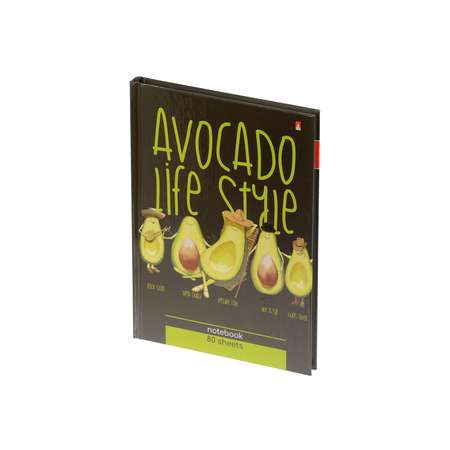 Блокнот АЛЬТ Avocado Style А6 110х145 мм клетка 80 листов