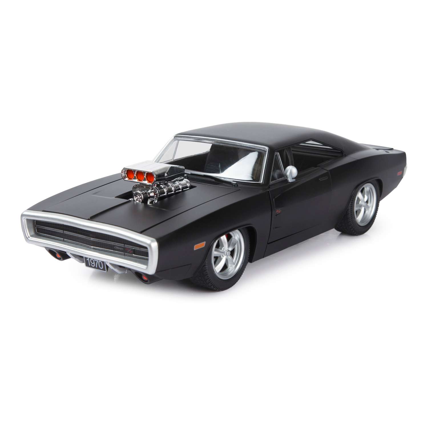 Машина Rastar 1:16 Dodge Charger USB Черная 99070 - фото 3