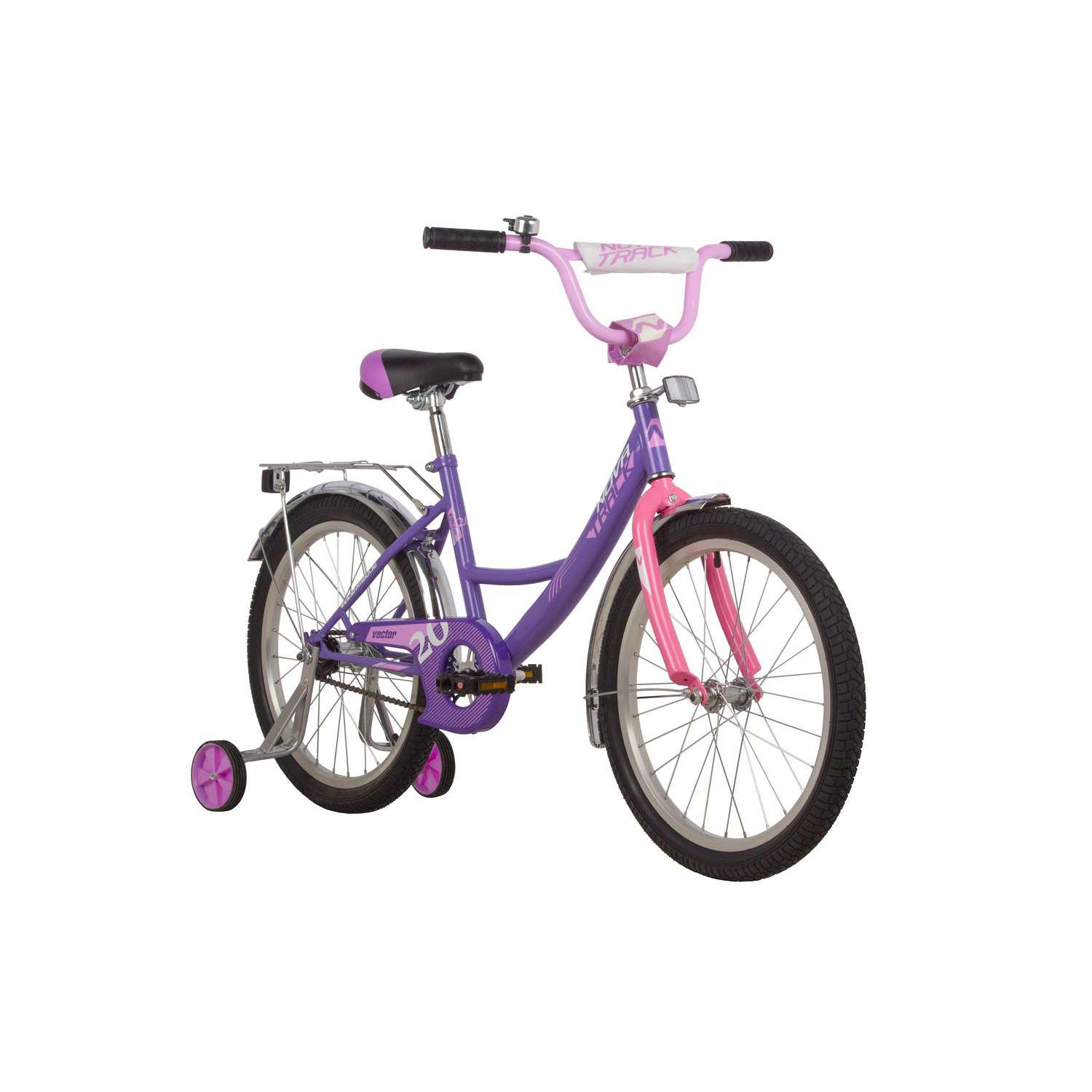 Велосипед 20 фиолетовый. NOVATRACK VECTOR - фото 2