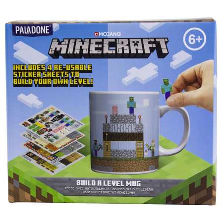 Кружка PALADONE Minecraft Build 300 мл PP6730MCF