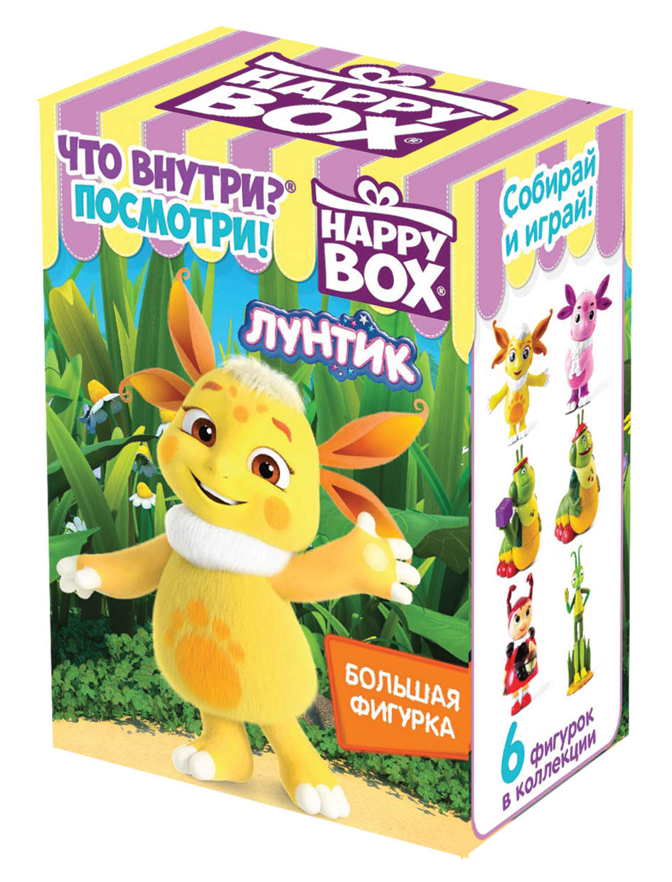 Набор HAPPY BOX Карамель с игрушкой Лунтик 30г - фото 2