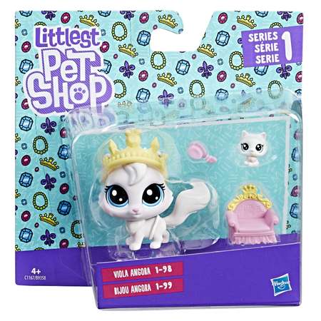 Набор Littlest Pet Shop Парочки Ангорская кошечка и ее малыш C1167EU40