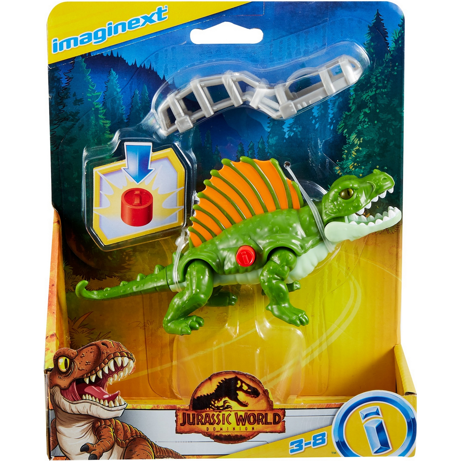 Фигурка IMAGINEXT Jurassic World Диметродон GVV96 - фото 11