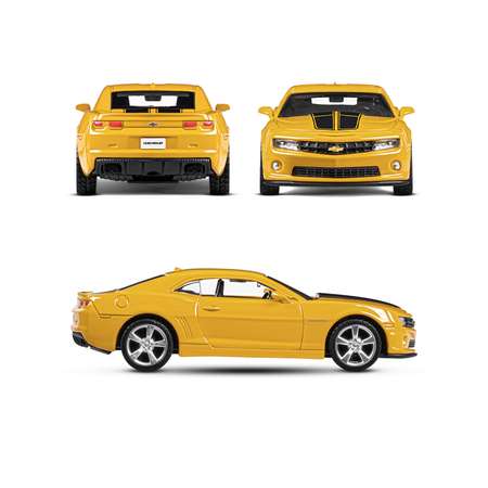 Автомобиль АВТОпанорама Chevrolet Camaro SS 1:43 желтый