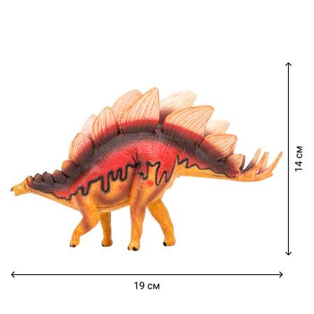 Динозавр Masai Mara Стегозавр 19 см MM206-011