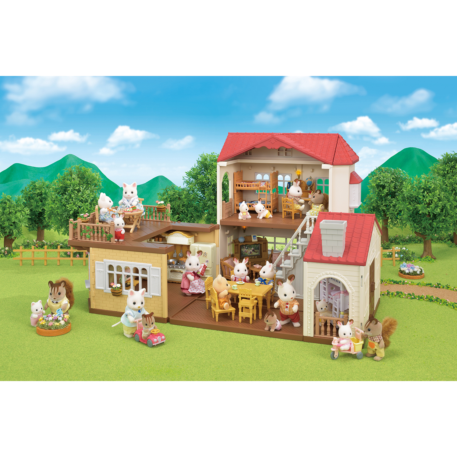 Набор Sylvanian Families Большой дом 5302 купить по цене 10999 ₽ в  интернет-магазине Детский мир