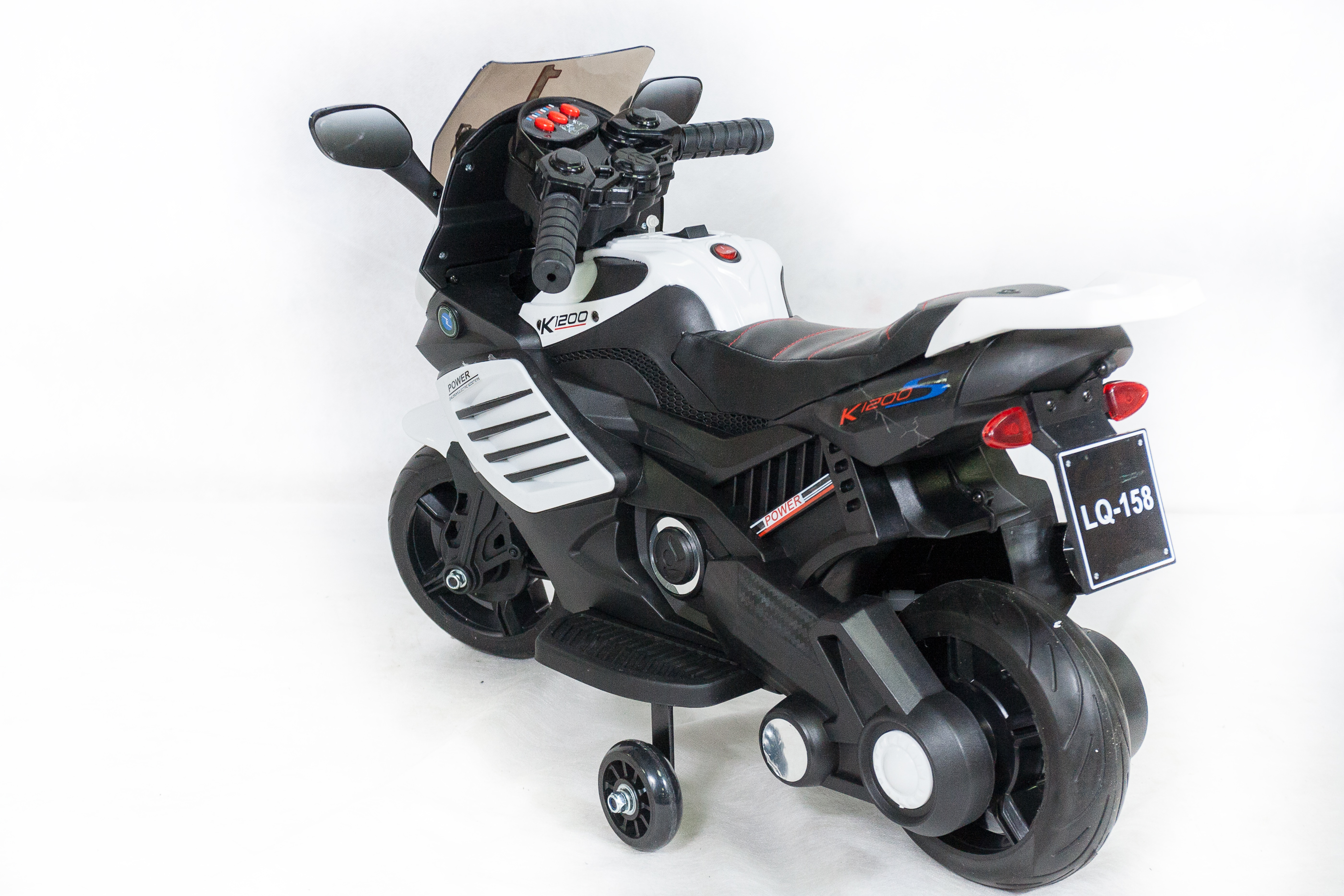 Электромобиль TOYLAND Minimoto LQ 158 белый - фото 4