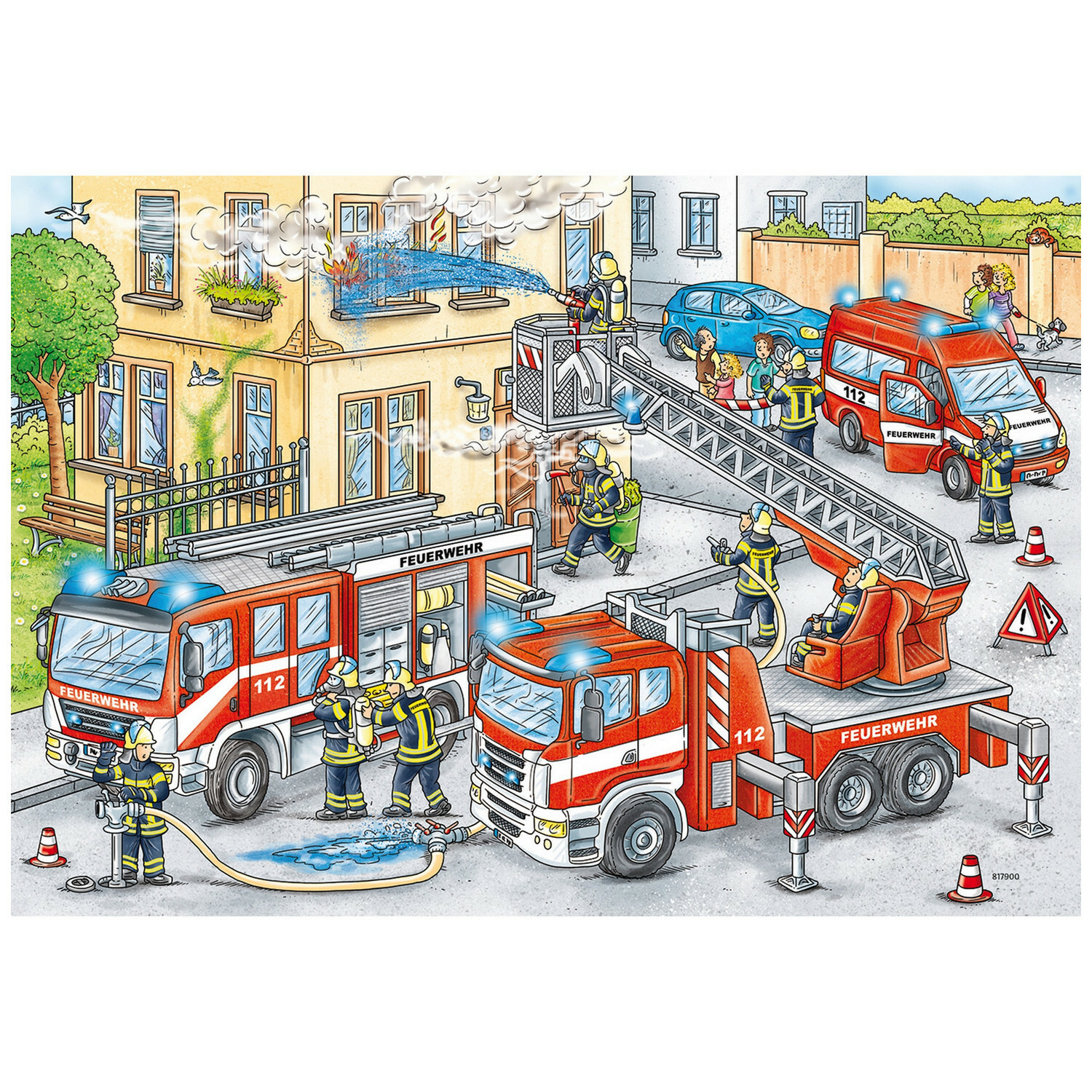 Пазл Ravensburger Герои в действии 24элемента*2шт 07814 - фото 3