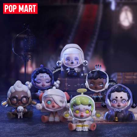 Фигурка POP MART Skullpanda Ancient Castle коллекционная в непрозрачной упаковке Сюрприз 42486