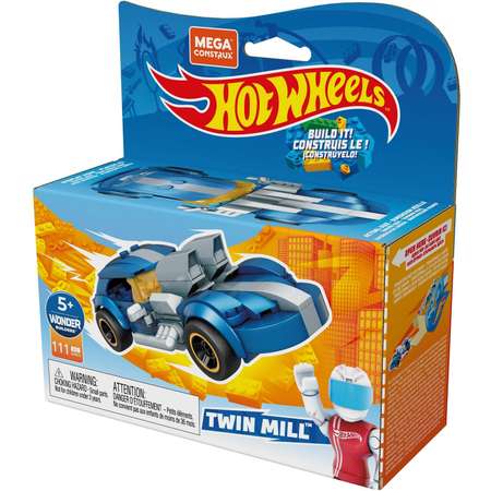 Конструктор Mega Construx Hot Wheels Машинка гоночная Твин Милл GVM31