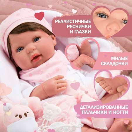 Кукла пупс Arias Реборн Aina новорожденный 45 см